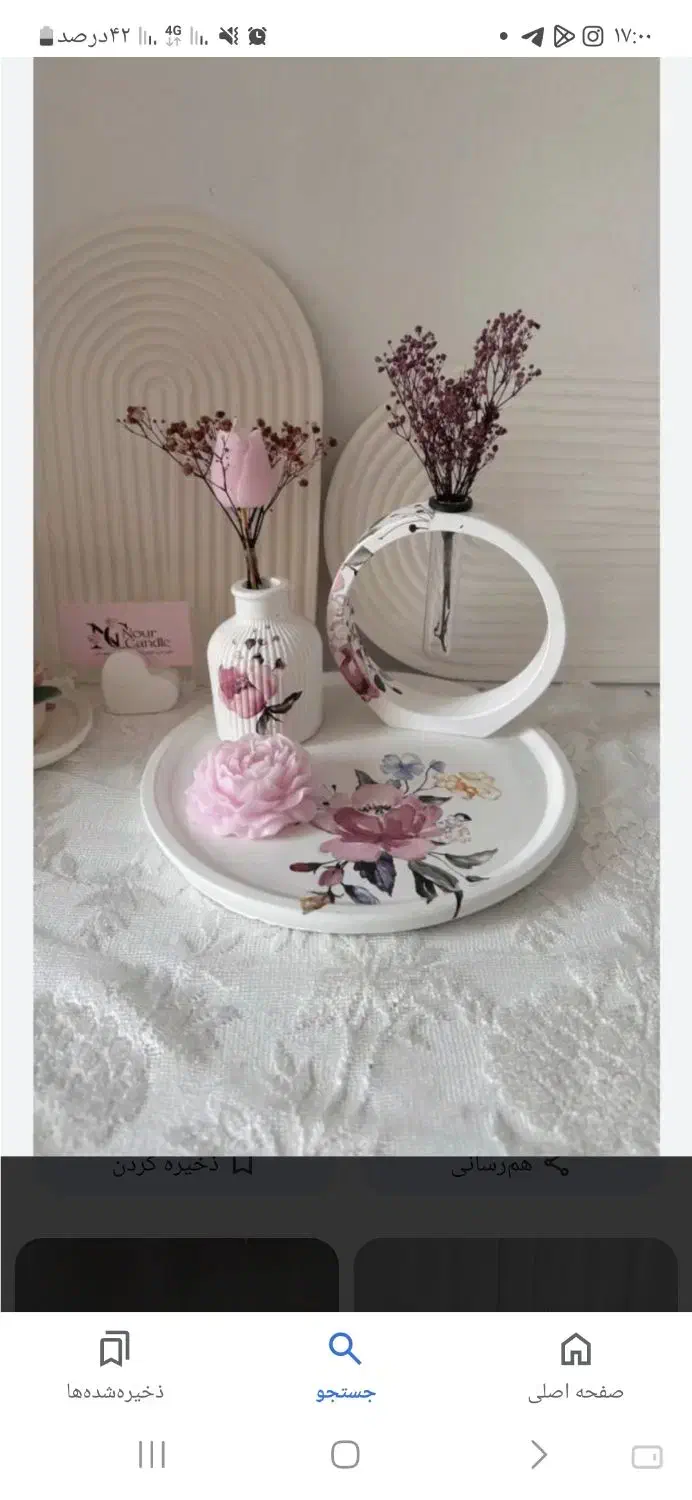 فروش شمع و سنگ مصنوعی،بصورت تک و عمده|صنایع دستی و سایر لوازم تزئینی|شهرکرد, |دیوار