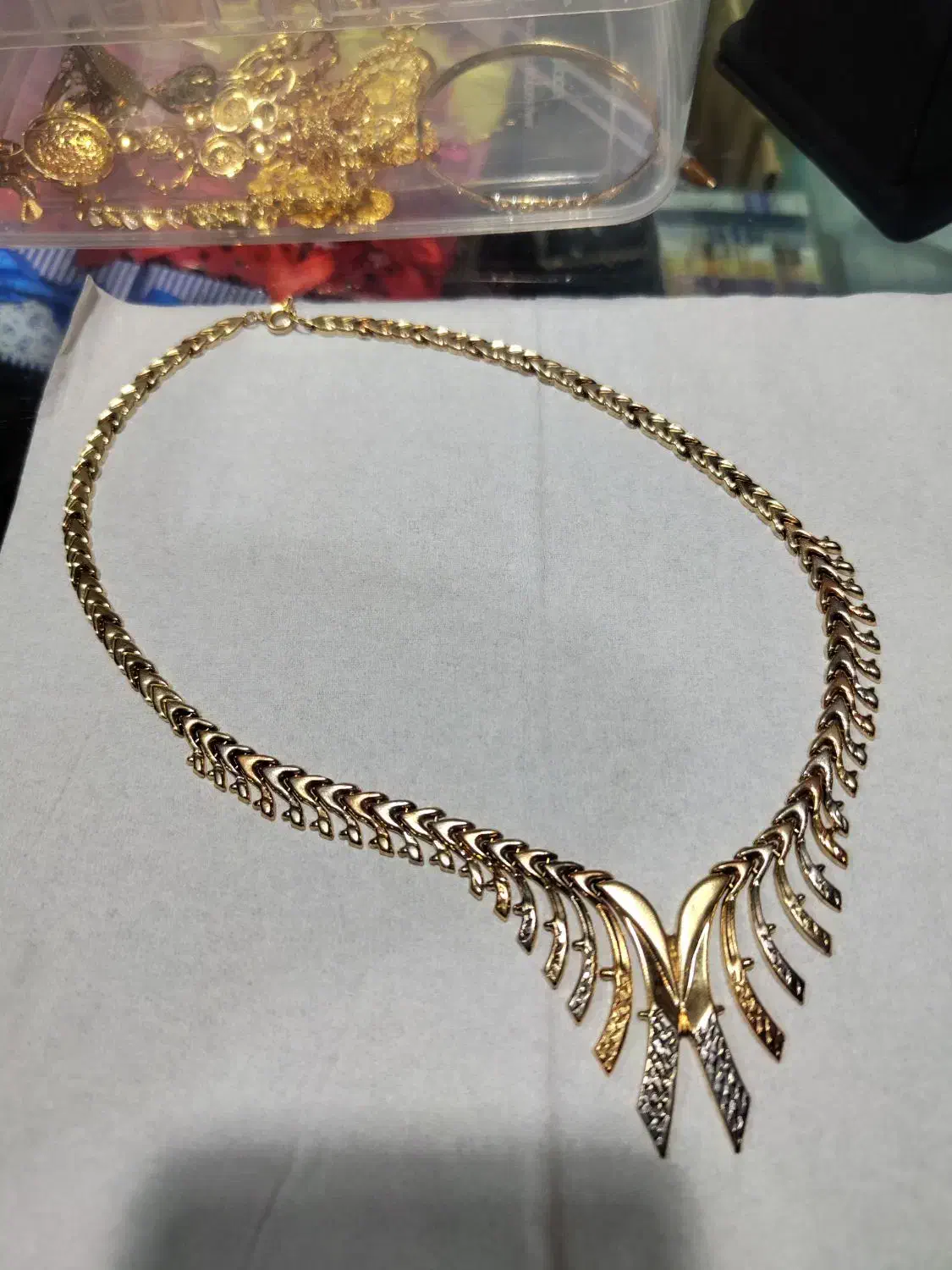 گردنی تک‌پوش النگو|جواهرات|همدان, |دیوار