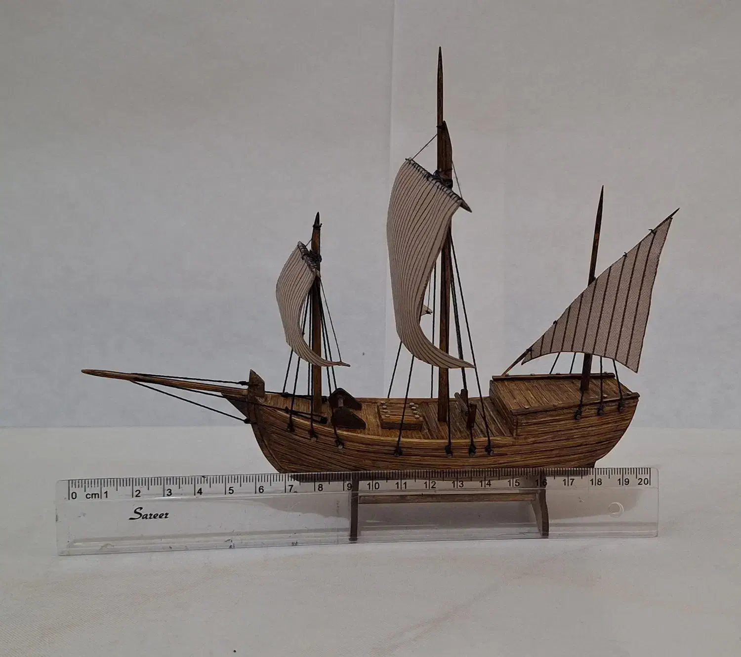 کشتی بادبانی دکوری چوبی|مجسمه، تندیس، ماکت|تهران, سلسبیل شمالی|دیوار