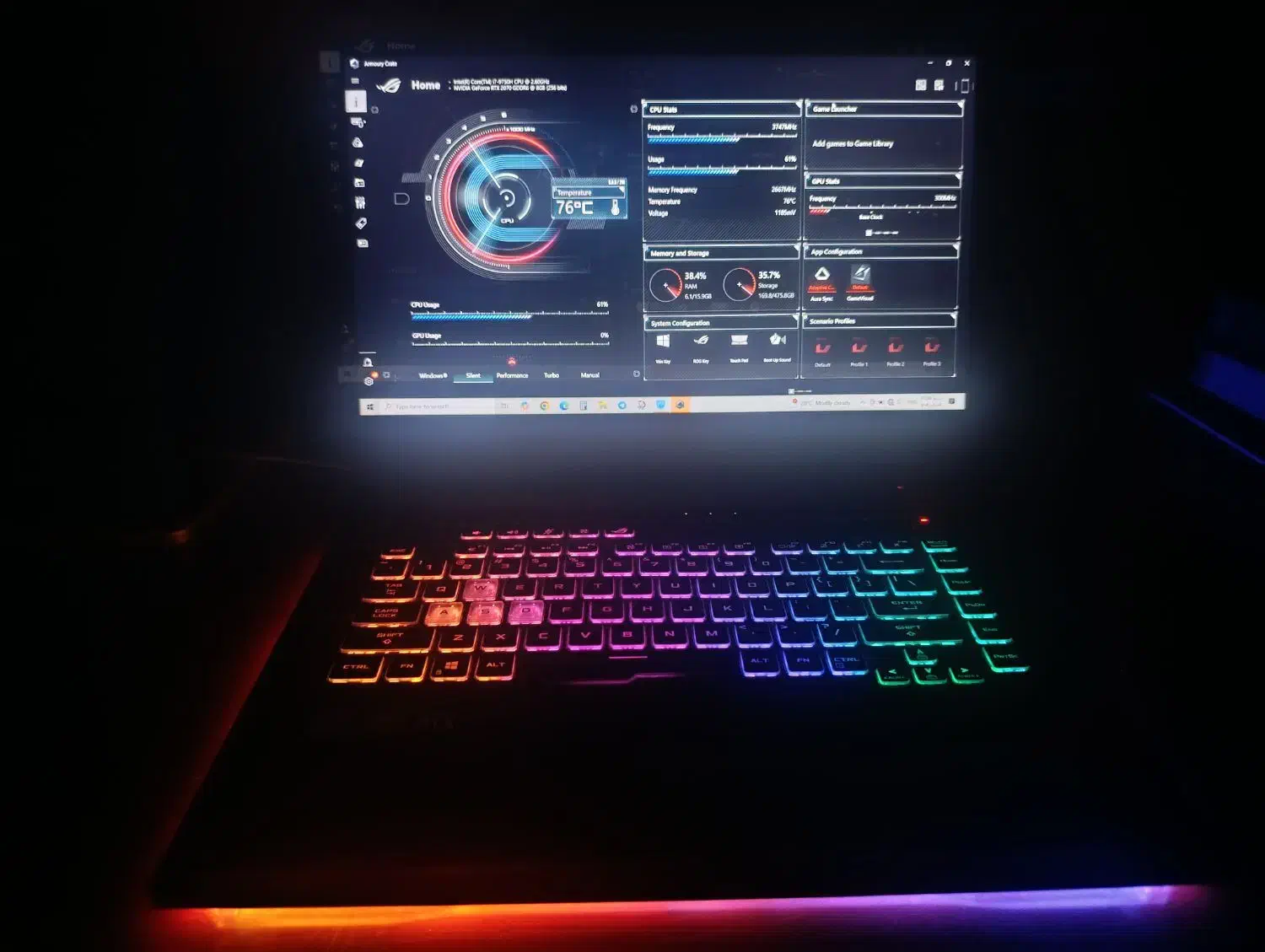 لپ تاپ ایسوس Rog Gl531gw|رایانه همراه|اصفهان, فیض|دیوار