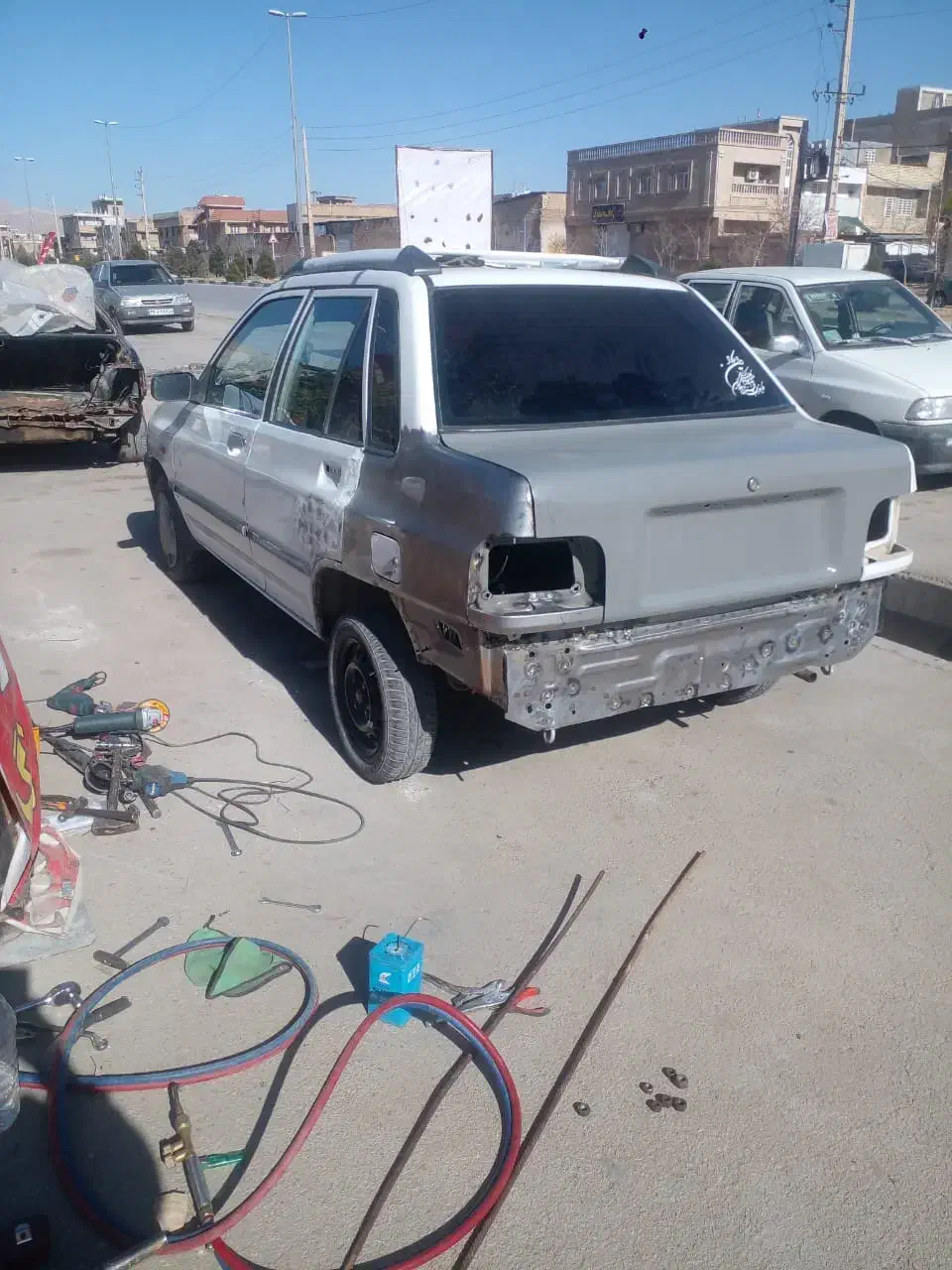 صافکاری بدون رنگ جوشکاری|خدمات موتور و ماشین|شیراز, کوشک میدان|دیوار