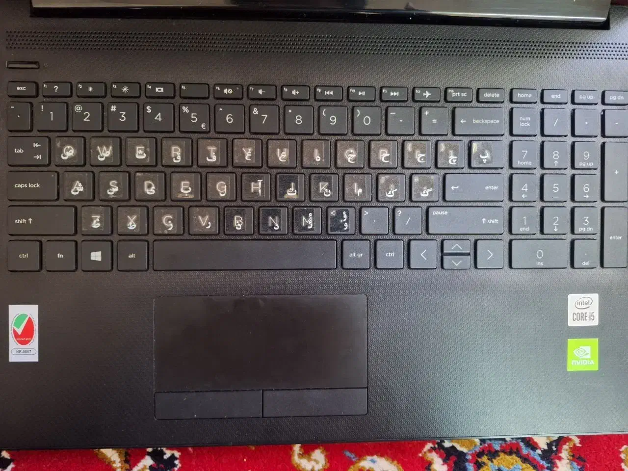 لپ تاپ hp cori5 نسل 10|رایانه همراه|دلیجان, |دیوار