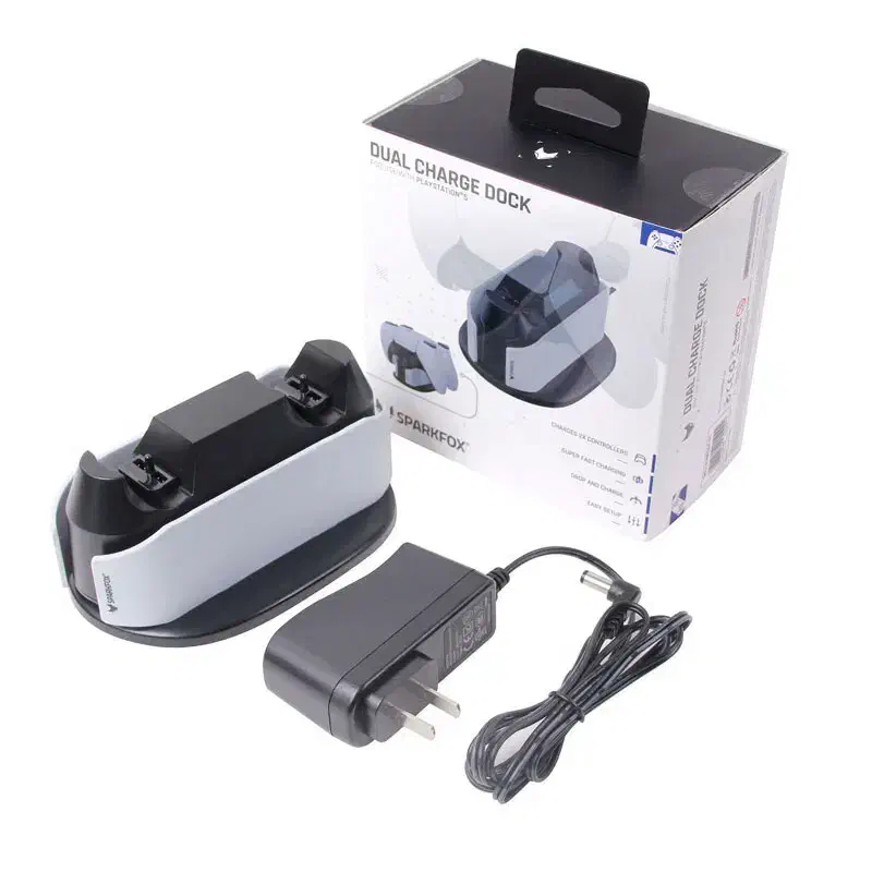 پایه شارژر دوتایی دسته PS5 اسپارک فاکس (Sparkfox)|کنسول، بازی ویدئویی و آنلاین|اراک, |دیوار