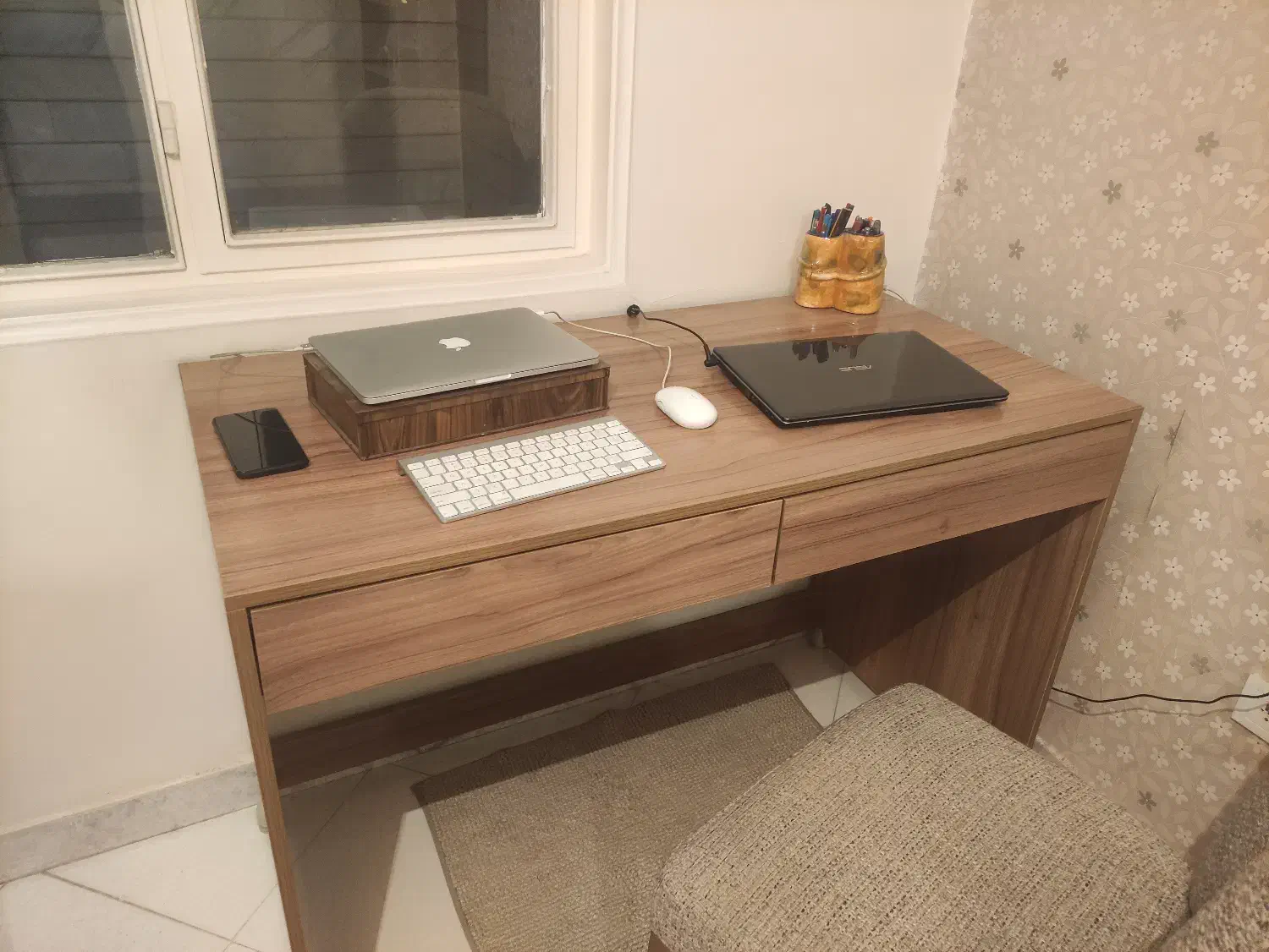 میز تحریر دو کشو، نو، چوبیسان|میز تحریر و کامپیوتر|تهران, امیرآباد|دیوار