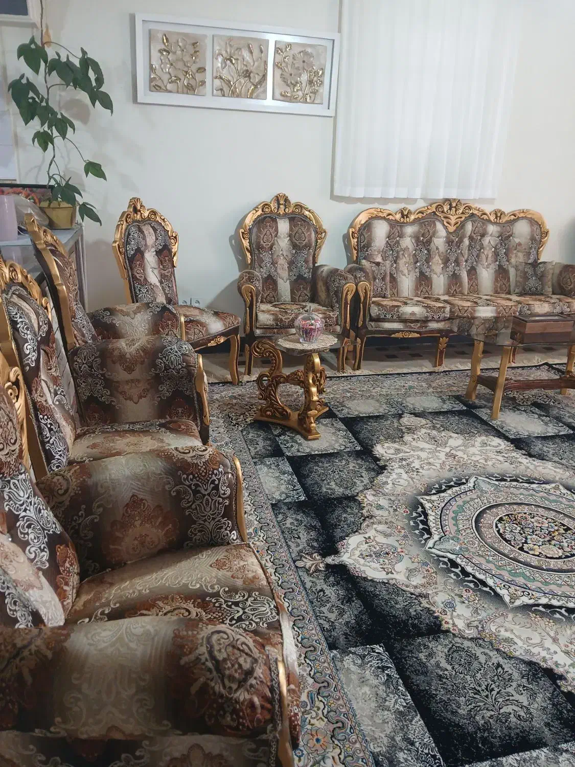 مبلمان سلطنتی|مبلمان خانگی و میز عسلی|کوهدشت, |دیوار