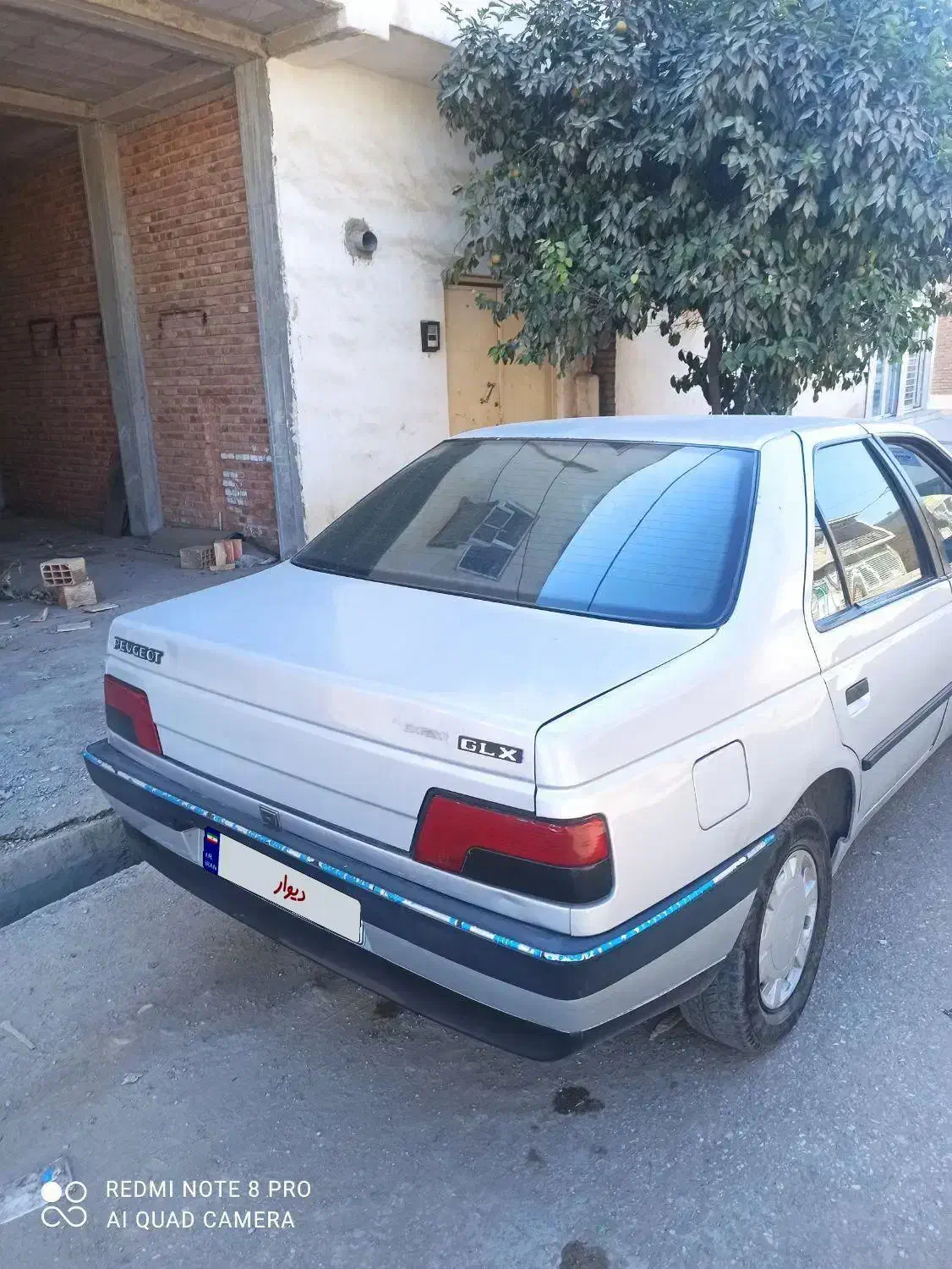 پژو 405دوگانه فابریک مدل 89|خودرو سواری و وانت|آزادشهر, |دیوار