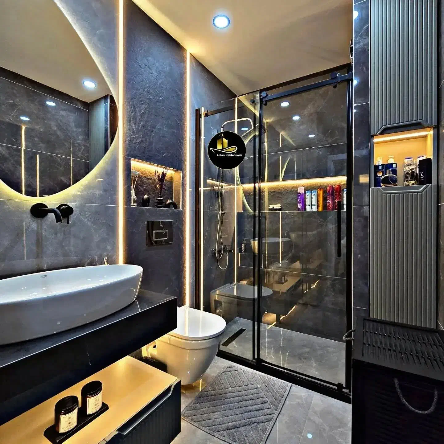 تولیدکننده کابین دوش شیشه‌ای / فریم دار و فریم لس|لوازم حمام|تهران, اوقاف|دیوار