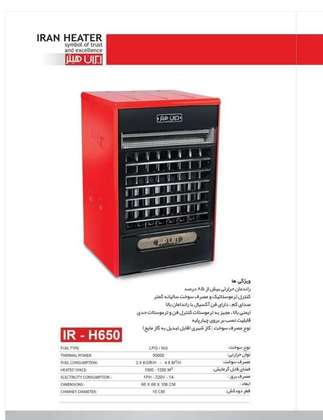 هیتر فن دار|بخاری، هیتر، شومینه|قم, حمام تالار|دیوار