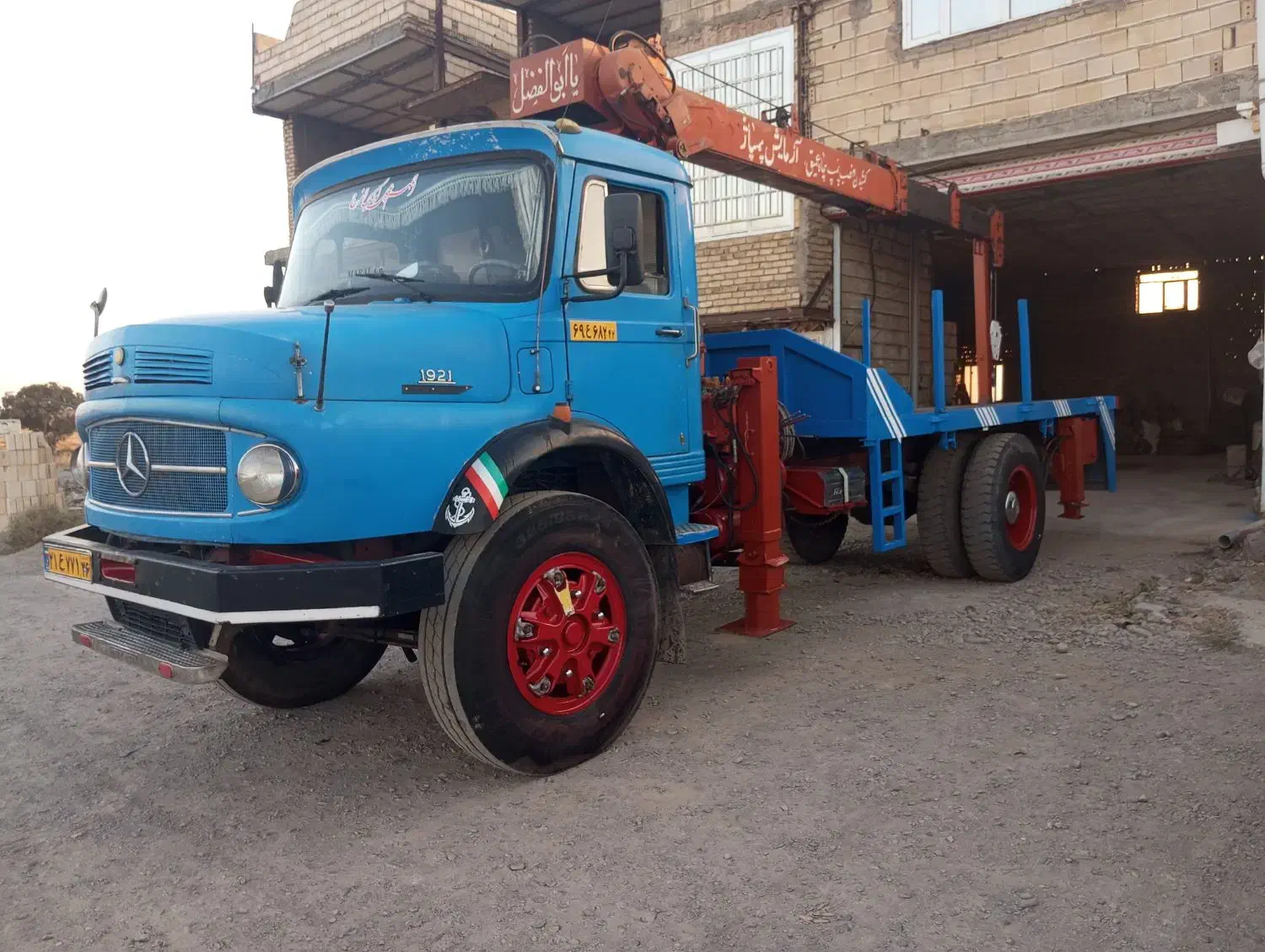 جرثقیل ده تن جهت اجاره و کار یدک کش (بکسل ثابت)|خدمات حمل و نقل|نیشابور, ناسیونال|دیوار