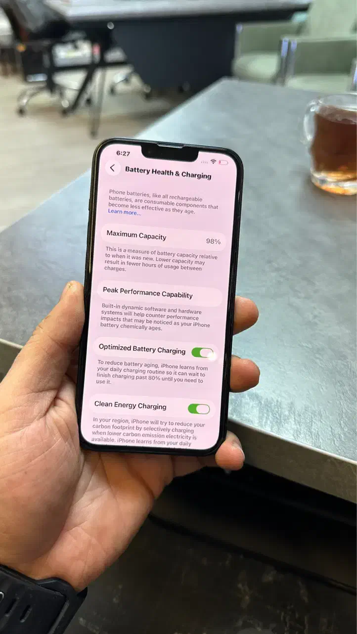 آیفون ۱۴ ۱۲۸ گیگ cha باتری ۹۸|موبایل|ارومیه, |دیوار