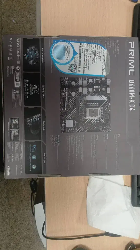 مادربورد B660M-K D4 ایسوس|قطعات و لوازم جانبی رایانه|تهران, ستارخان|دیوار