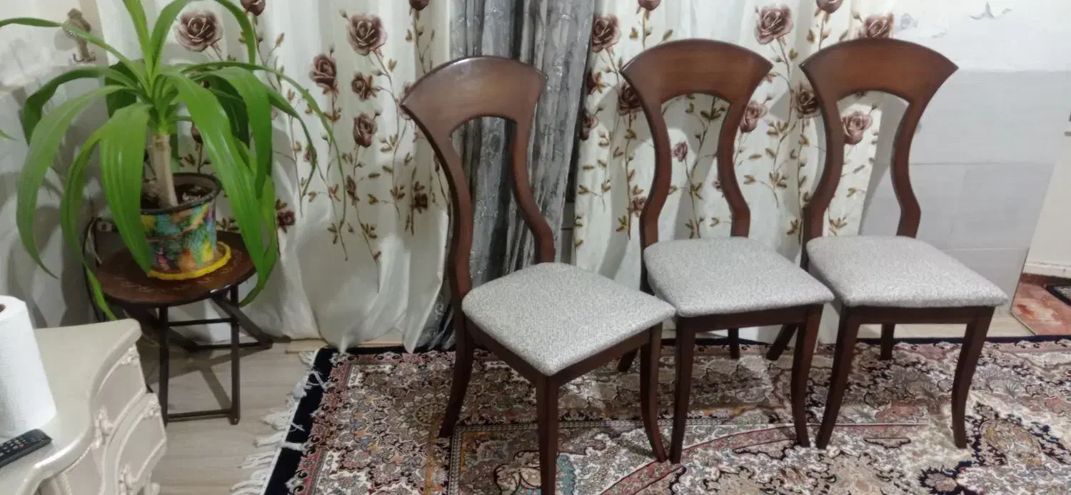 میز و صندلی نهارخوری ۶نفره درحدنو نو نوچوب گردو|میز و صندلی غذاخوری|شیراز, شهرک مهدیآباد|دیوار