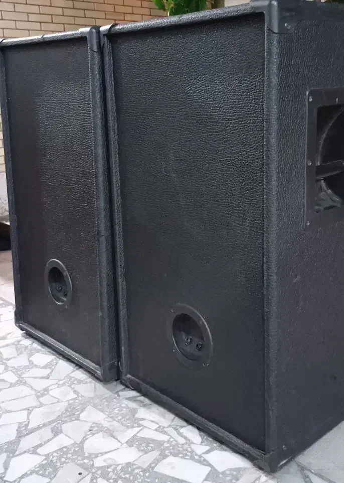 باند دوبل ۱۵ ۱۲ بلندگو اکو آمپیلی فایر پاورمیکسر|سیستم صوتی خانگی|اصفهان, خرم|دیوار