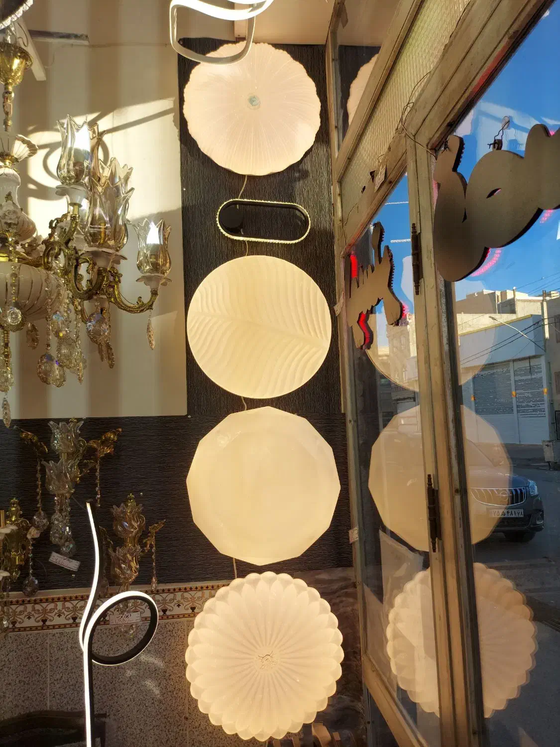 لامپ سقفی لوستر شیک و خاص / باتخفیف|لامپ و چراغ|اردبیل, |دیوار