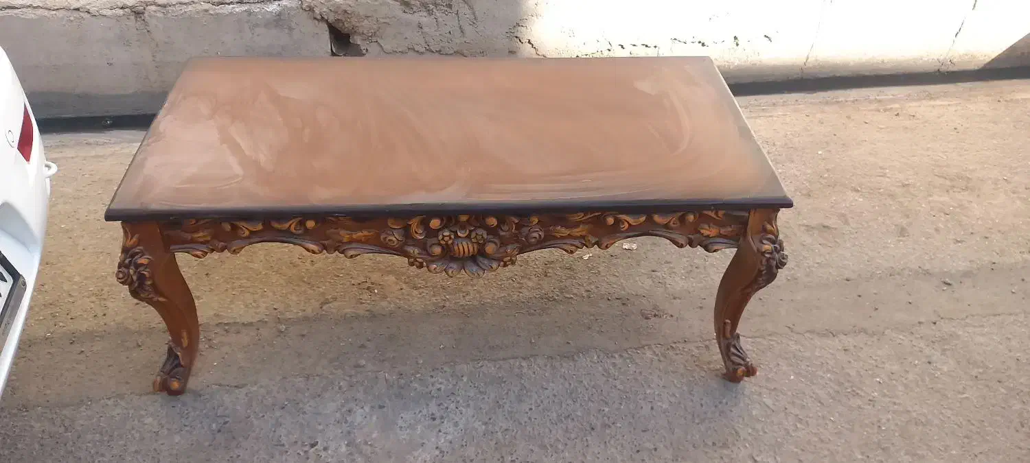 میز عسلی تمام چوب|مبلمان خانگی و میز عسلی|چهارباغ, |دیوار