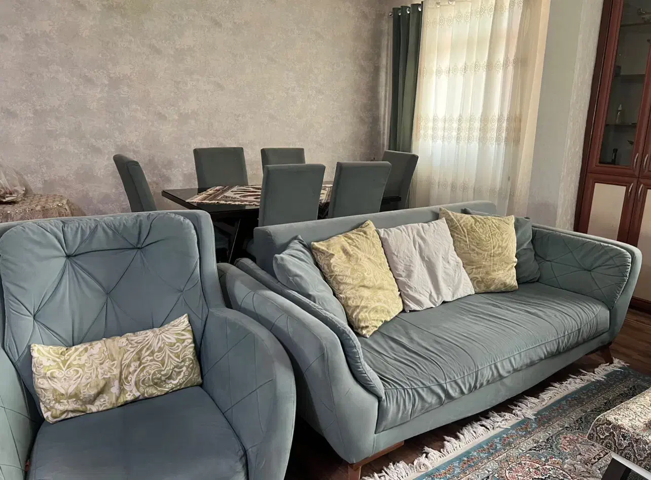 مبل راحتی و میز ناهارخوری|مبلمان خانگی و میز عسلی|ماسال, |دیوار