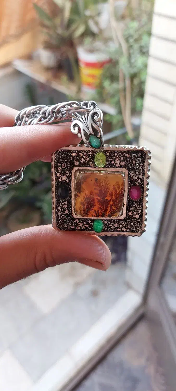 عقیق شجر دار کلکسیونی|جواهرات|اصفهان, هفتون|دیوار