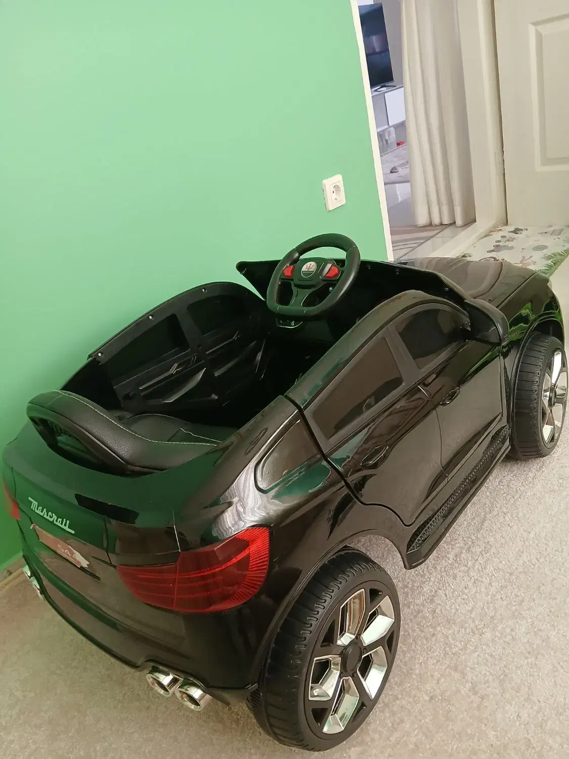 ماشین شارژی ۴ موتوره طرح مازراتی|اسباب‌بازی بچه|قم, پردیسان|دیوار