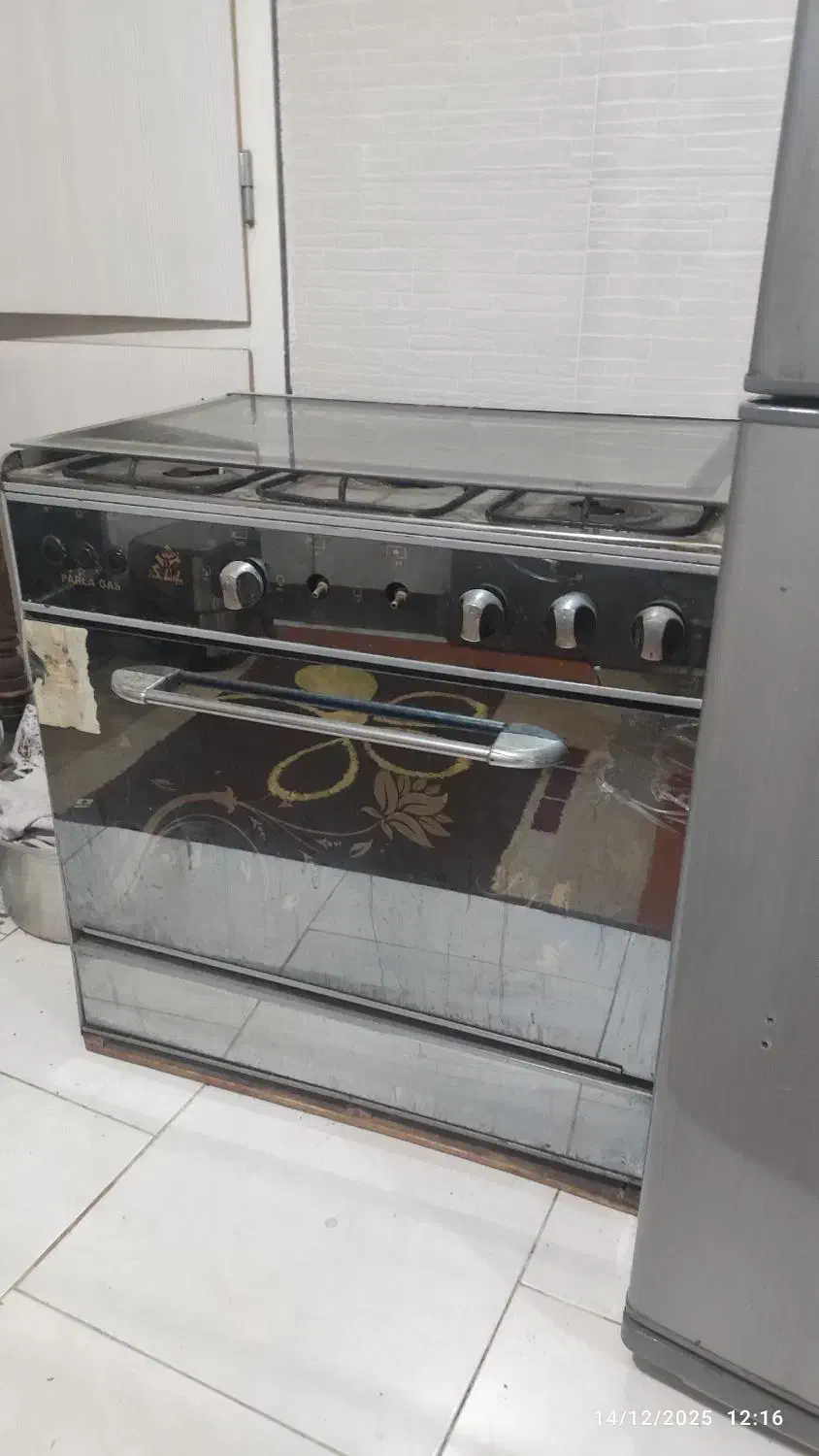 گاز ۵ شعله طرح فر|اجاق گاز و لوازم برقی پخت‌وپز|بجنورد, |دیوار