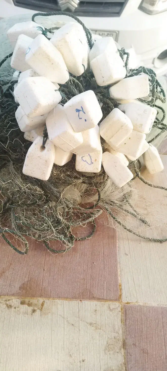 تور ماهی گیری کرف یا جاروف|ماهیگیری|آبپخش, |دیوار