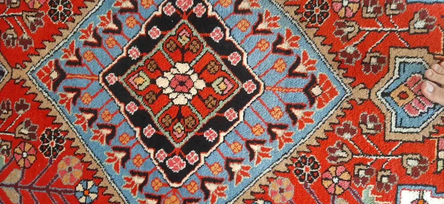 فروش قالی نقش زرامین نهاوند|فرش|همدان, |دیوار