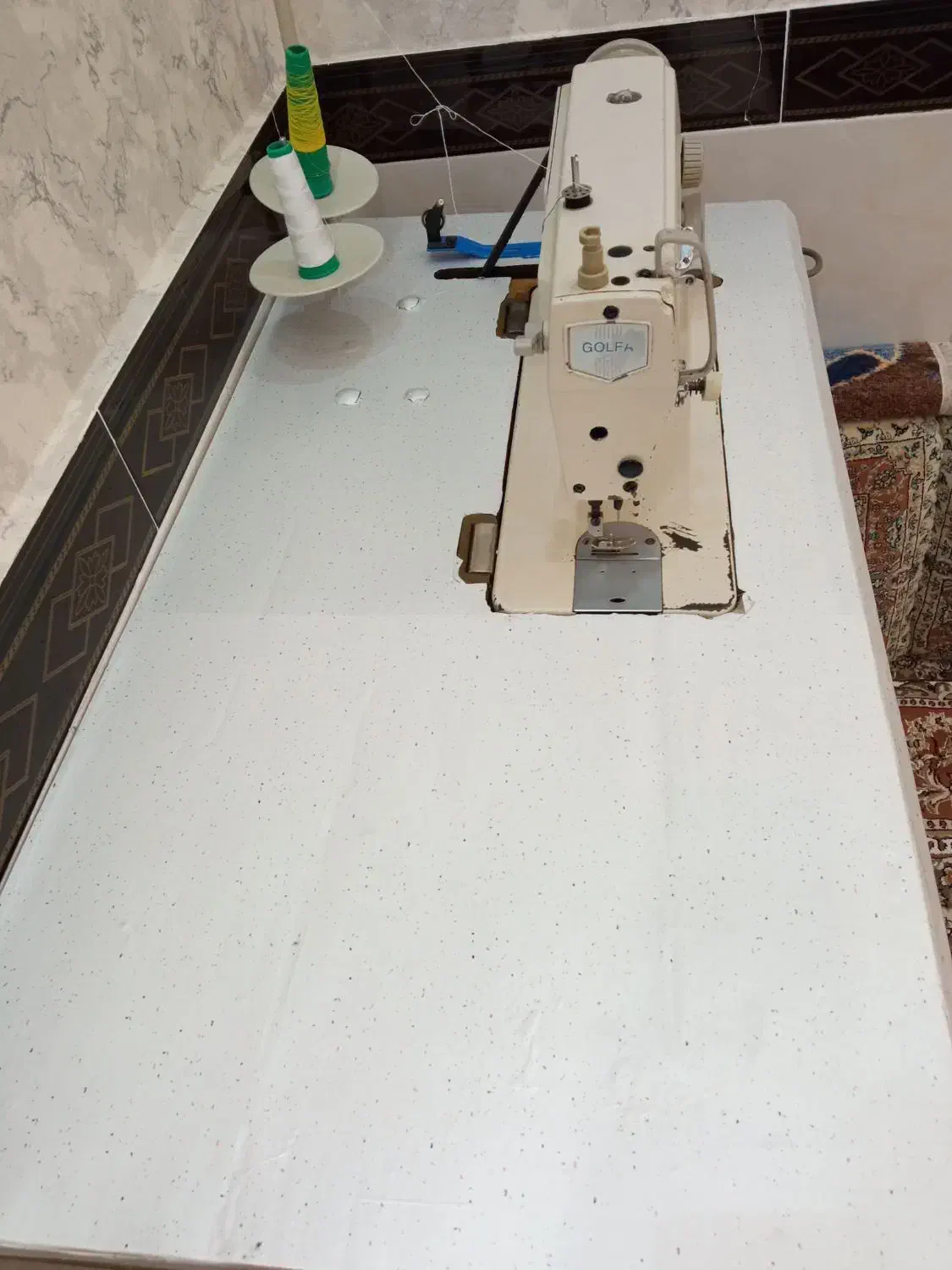 چرخ خیاطی|چرخ خیاطی و ریسندگی|قروه, |دیوار