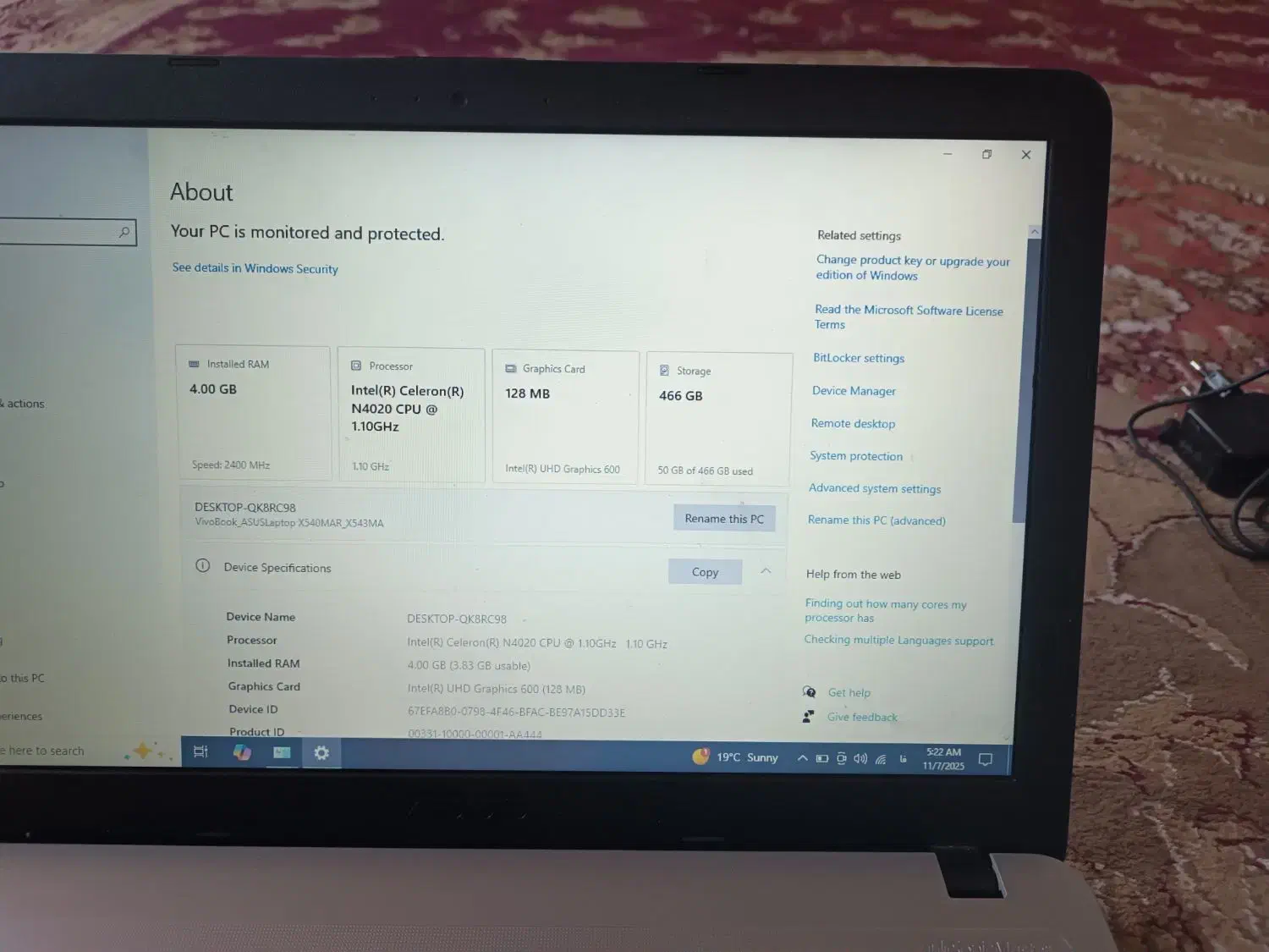 لبتاب برای فروش|رایانه همراه|اهواز, زندوکیلی|دیوار