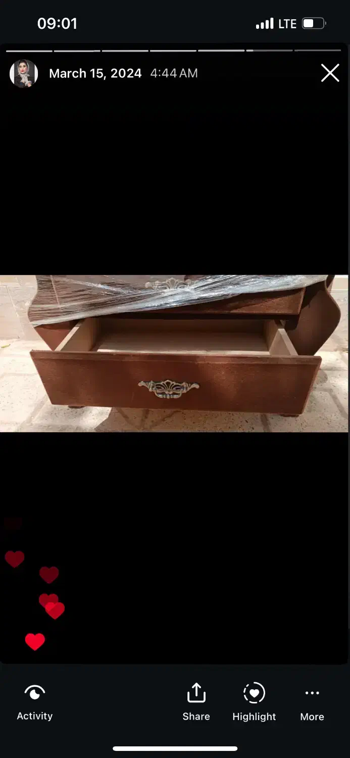 آینه کنسول|بوفه، ویترین، کنسول|اردکان, |دیوار