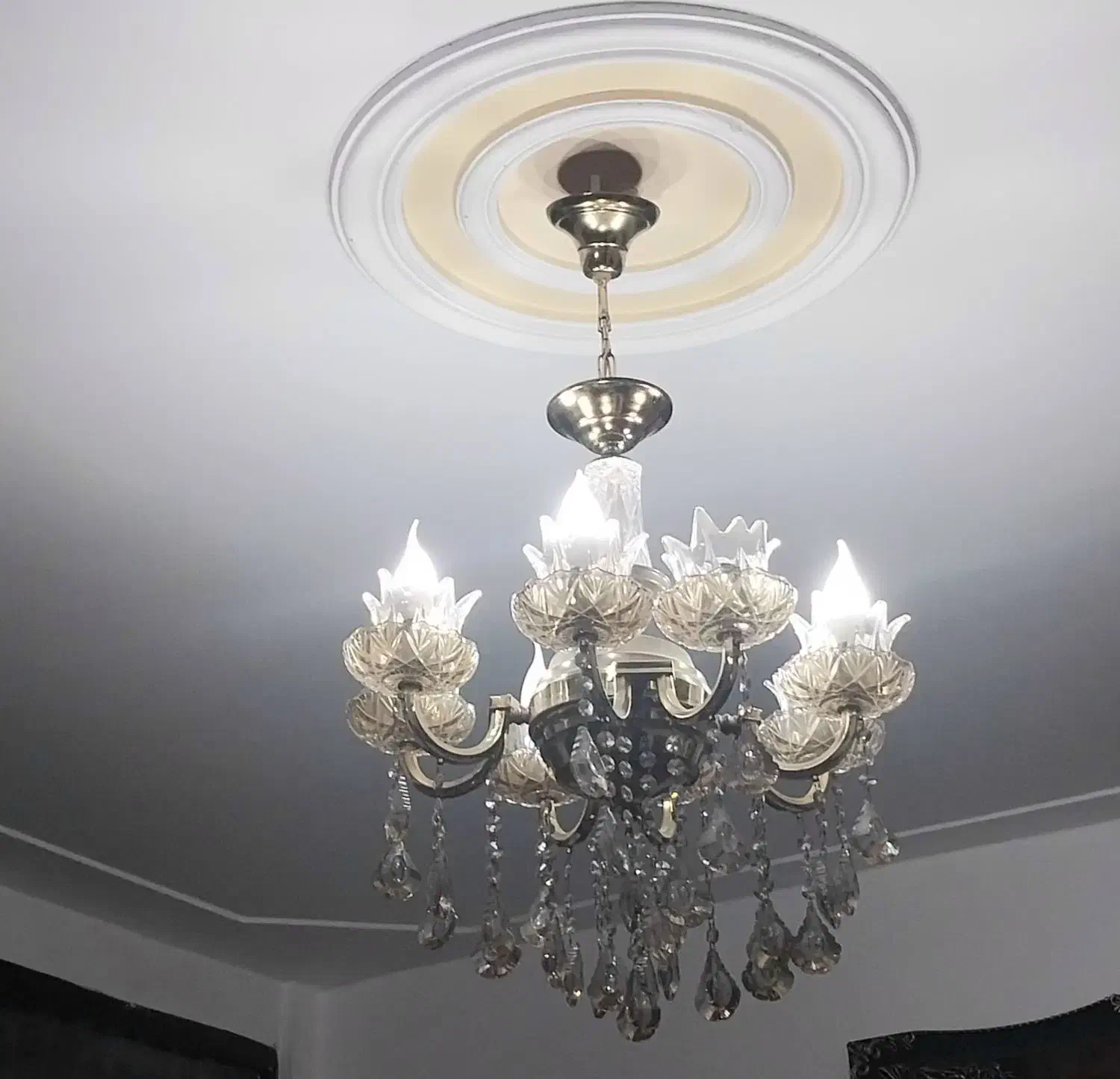 لوستر برنز|لوستر و چراغ آویز|کرمانشاه, |دیوار