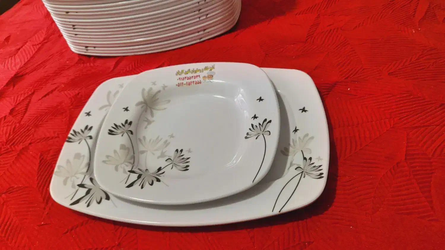 ۶ سرویس دیس برنج خوری و خورشت خوری (ملامین صددرصد)|ظروف سرو و پذیرایی|مشهد, انقلاب|دیوار