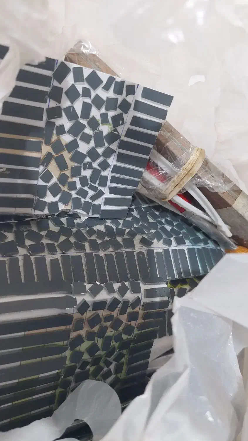 آینه خرد شده برای آینه کاری|صنایع دستی و سایر لوازم تزئینی|رشت, فرودگاه سردار جنگل رشت|دیوار