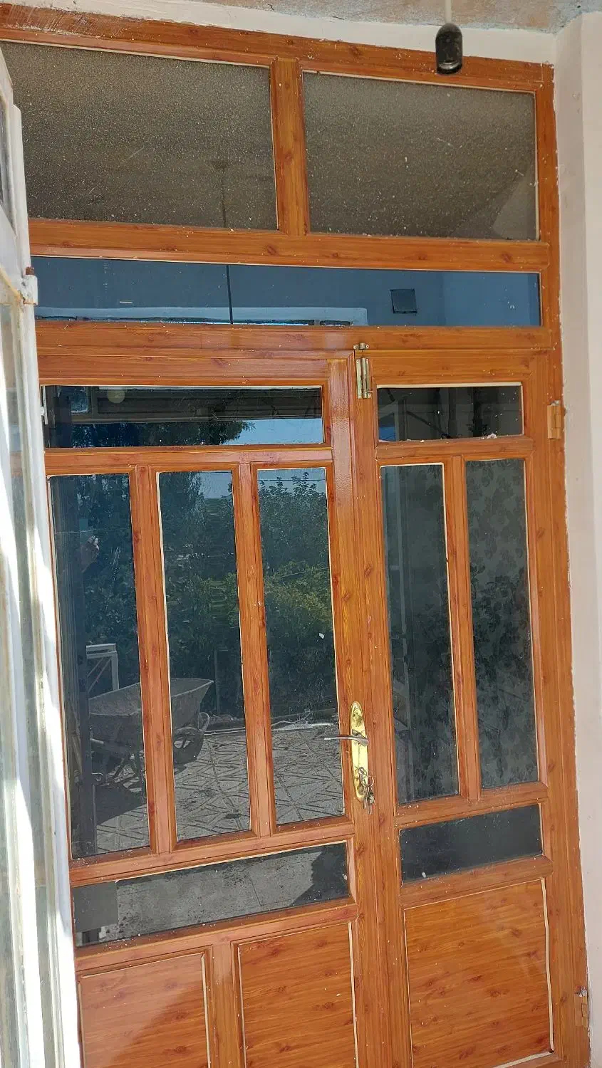 درب ورودی پذیرایی آلومینیومی|مصالح و تجهیزات ساختمان|حمیل, |دیوار