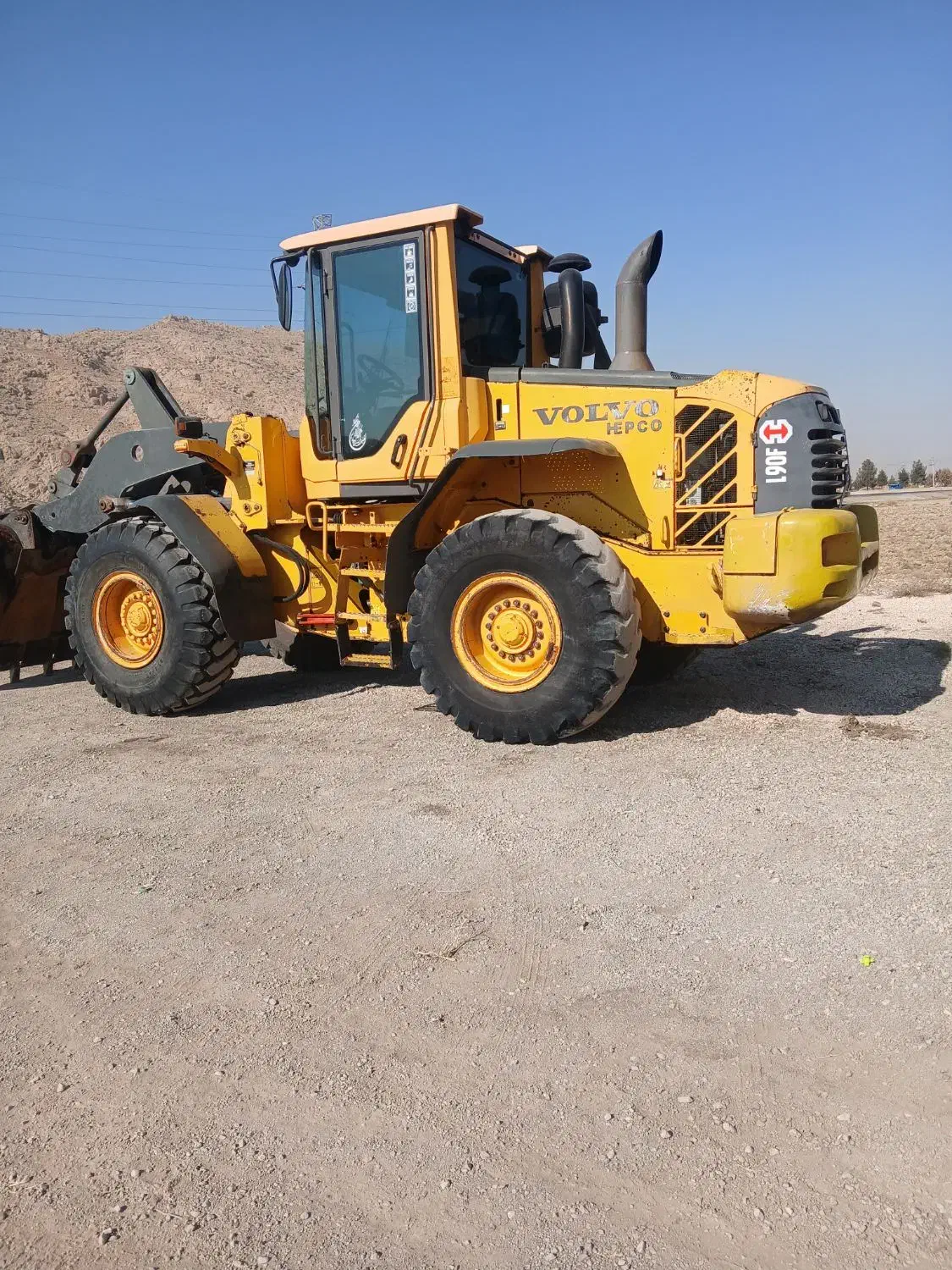 لودر ولوو ال ۹۰|خودرو سنگین|ری, تصفیه خانه|دیوار