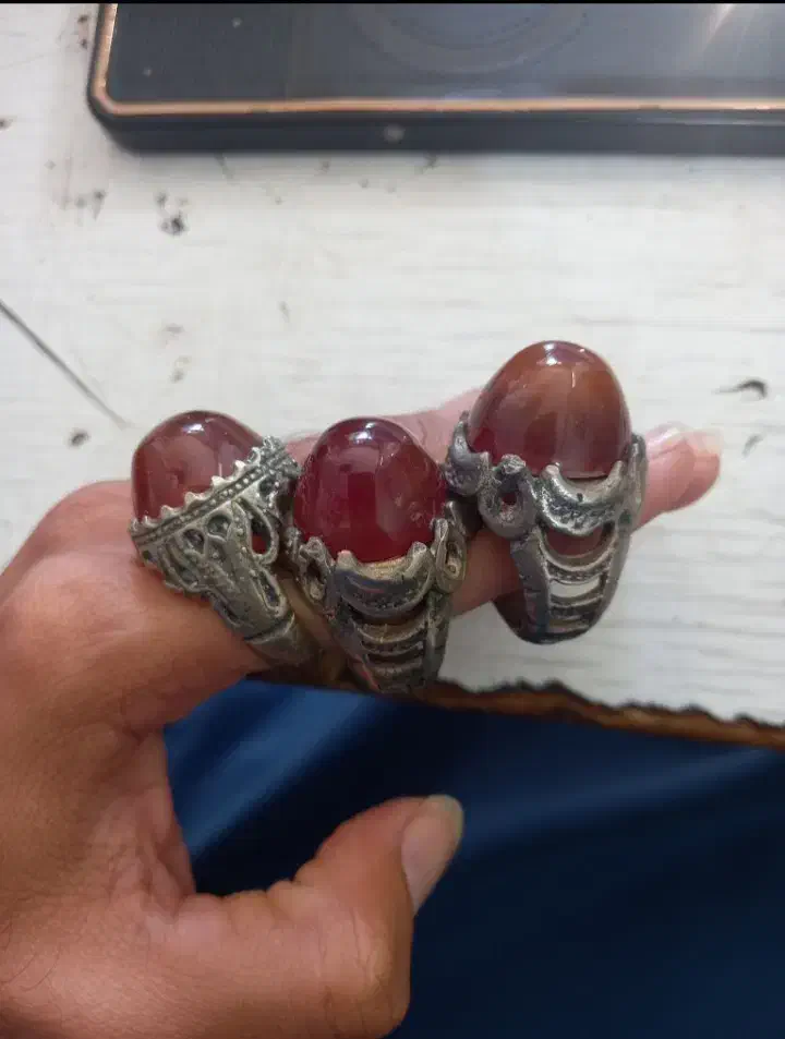 انگشتر عقیق سنگ اصل|کلکسیون و سرگرمی|کنارک, |دیوار