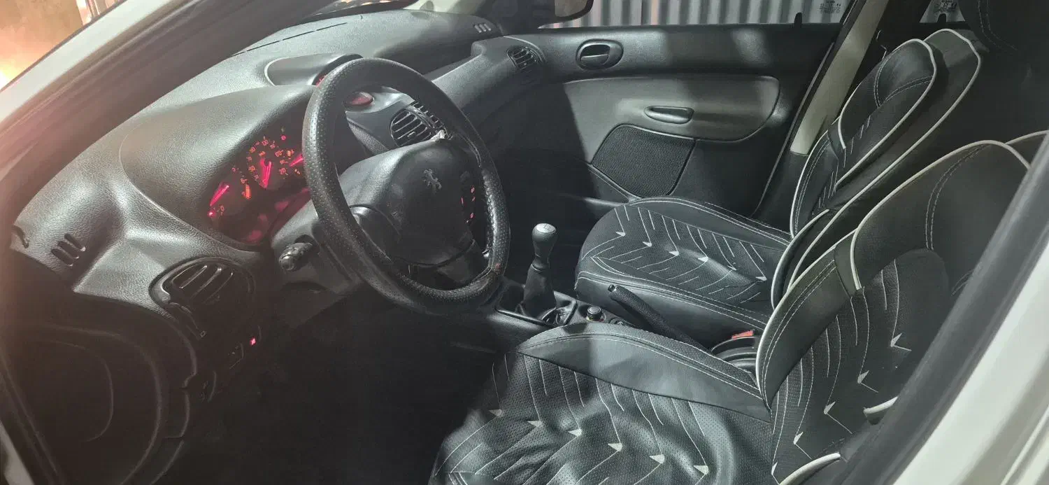 206sd v8 تمام فول بی نظیر خانگی|خودرو سواری و وانت|کرمانشاه, |دیوار