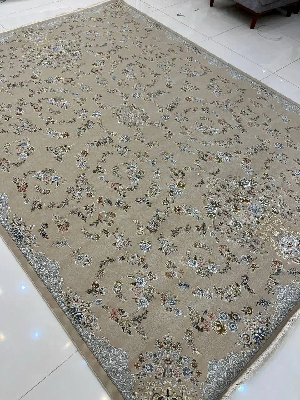 فرش نخ اکرولیک سپند کاشان|فرش|کاشان, شهرک صنعتی راوند|دیوار