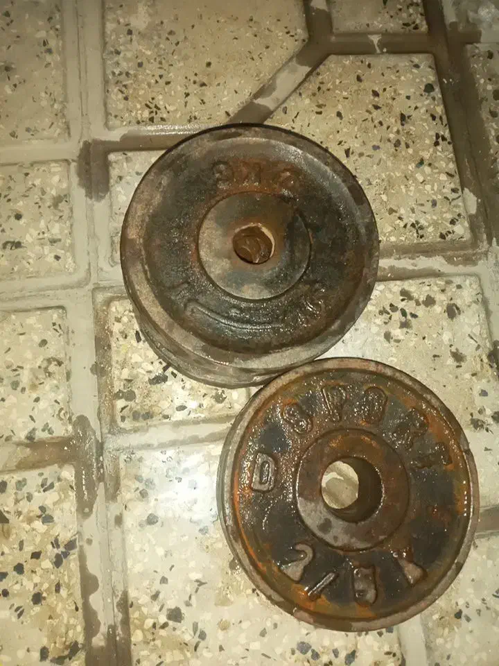 دمبل ۶عدد ۲نیم و ۲|تجهیزات ورزشی|پاکدشت, پاکدشت (مامازند)|دیوار