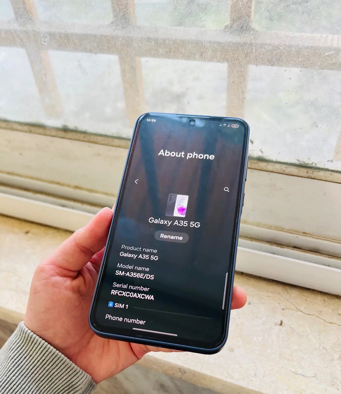 سامسونگ a35 5G 128 ram 8 در حد نو|موبایل|قائمشهر, |دیوار