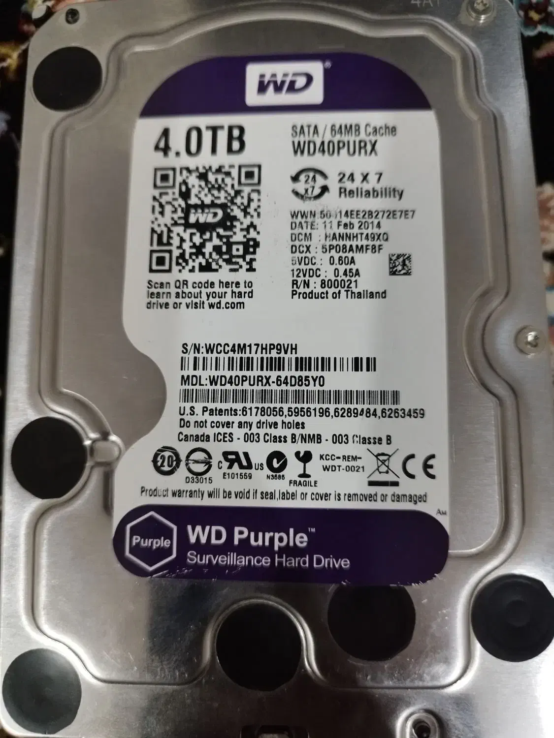 هارد ۴ ترابایت|قطعات و لوازم جانبی رایانه|سقز, |دیوار