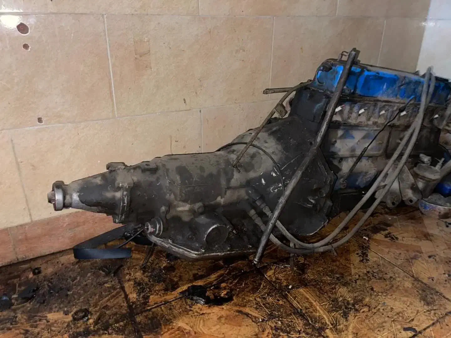 موتور 6 سیلندر شورلت نوا با گیربکس اتوماتیک|قطعات یدکی و لوازم جانبی|ساری, |دیوار