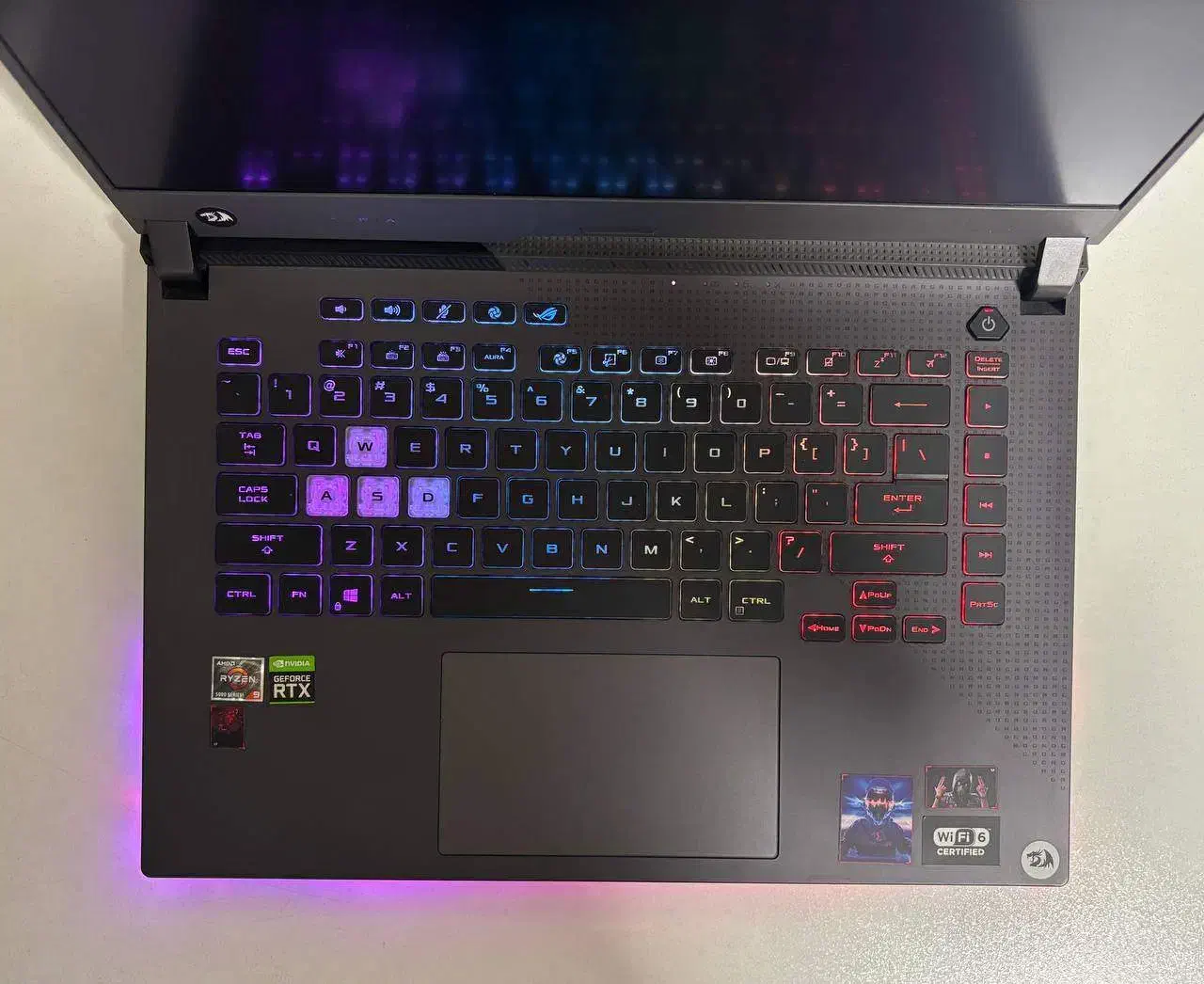 لپ‌تاپ گیمینگ ASUS ROG Strix G513QM، تمیز و سالم|رایانه همراه|تهران, دروازه شمیران|دیوار