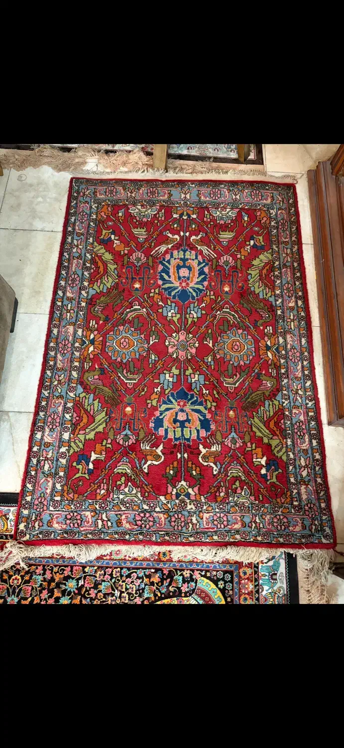 قالیچه|فرش|ورامین, ورامین|دیوار