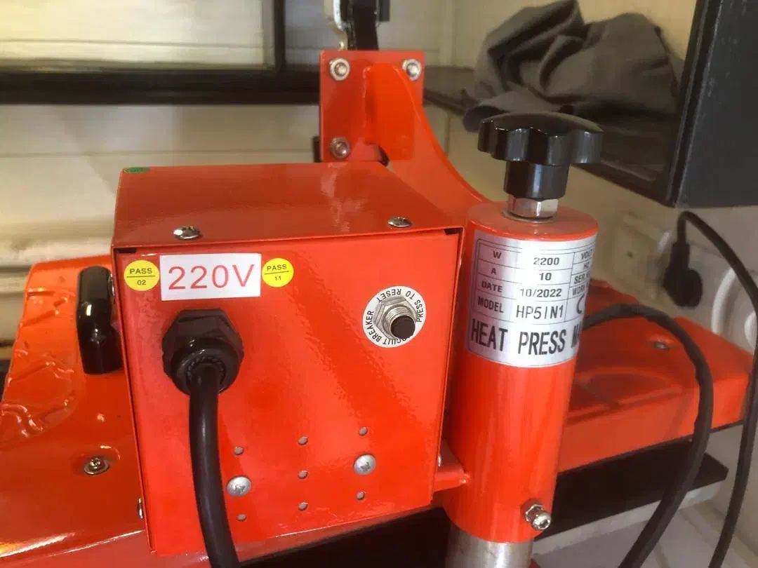 دستگاه چاپ پرس حرارتی 40*50 چرخشی پنج کاره|ماشینآلات صنعتی|رشت, فرزانه|دیوار