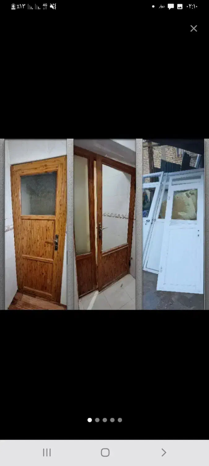 خریدوفروش درب المینیومی کابینت المینیومی روحی|حراج|اهواز, بازار آهن|دیوار