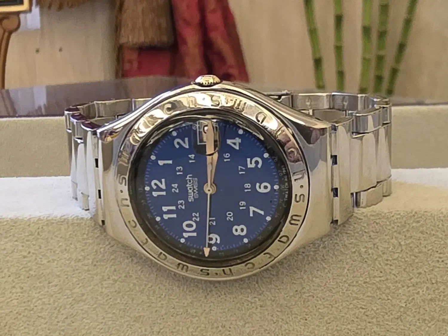 ساعت سواچ کوارتز ایرونی صفحه کاربنی|ساعت|تهران, الهیه|دیوار