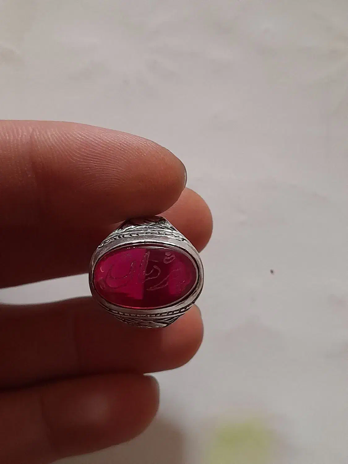 انگشتر نقره قدیمی|جواهرات|فسا, |دیوار