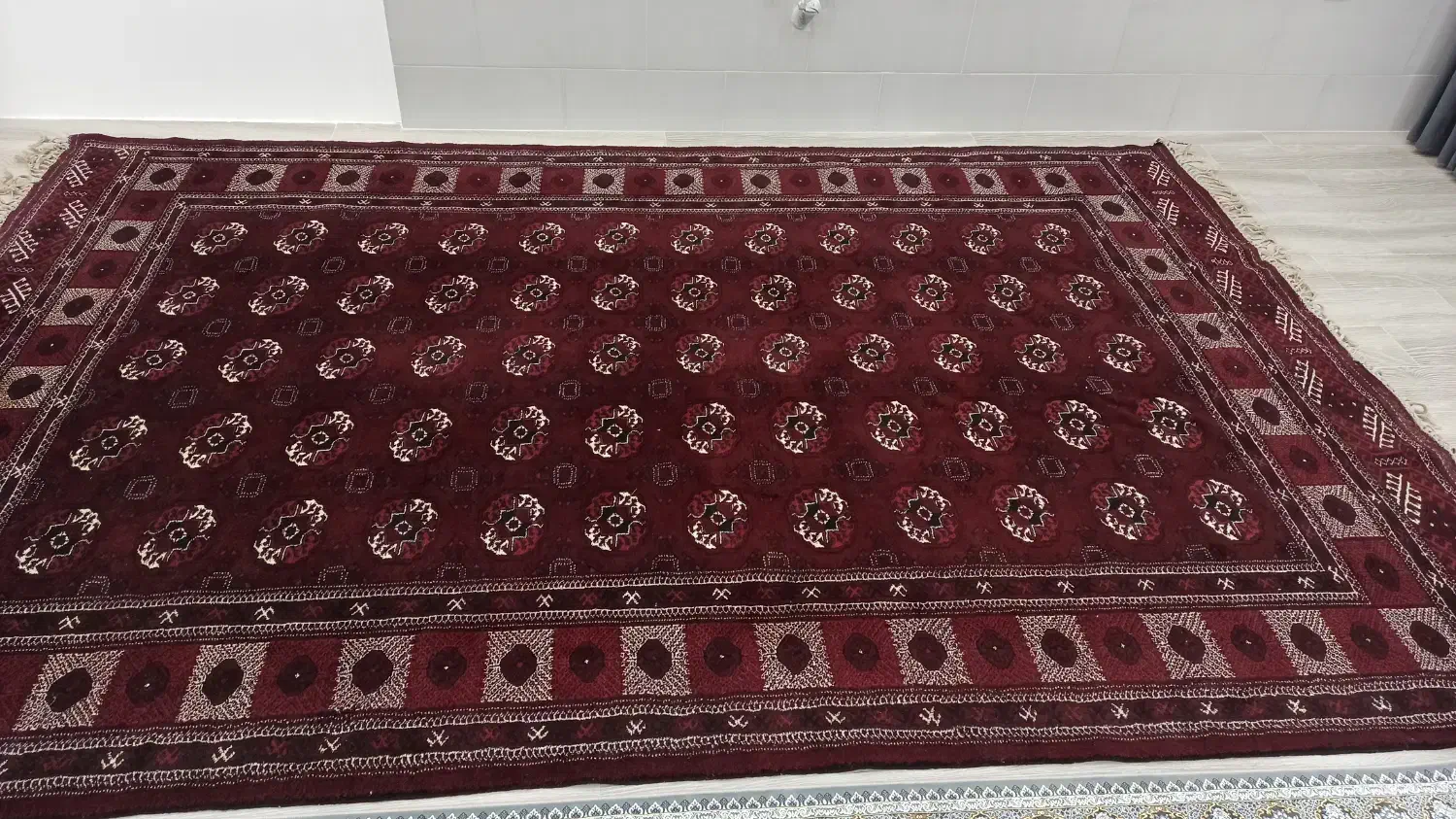 فرش ترکمنی|فرش|بندر ترکمن, |دیوار