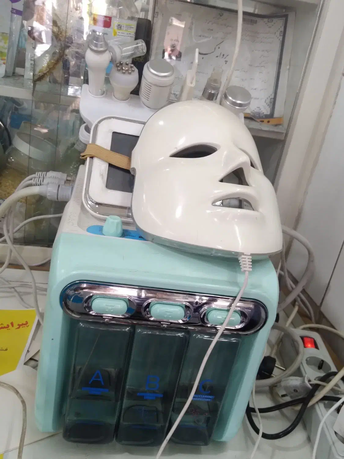 دستگاه فشیال ۷کاره موتور سنگین|آرایشگاه و سالنهای زیبایی|تهران, منیریه|دیوار