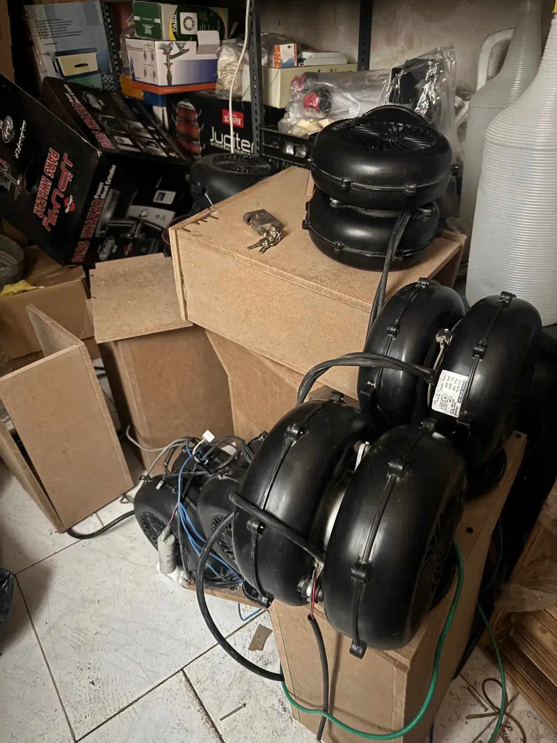 فن حلزونی|قطعات و لوازم جانبی رایانه|ارومیه, |دیوار