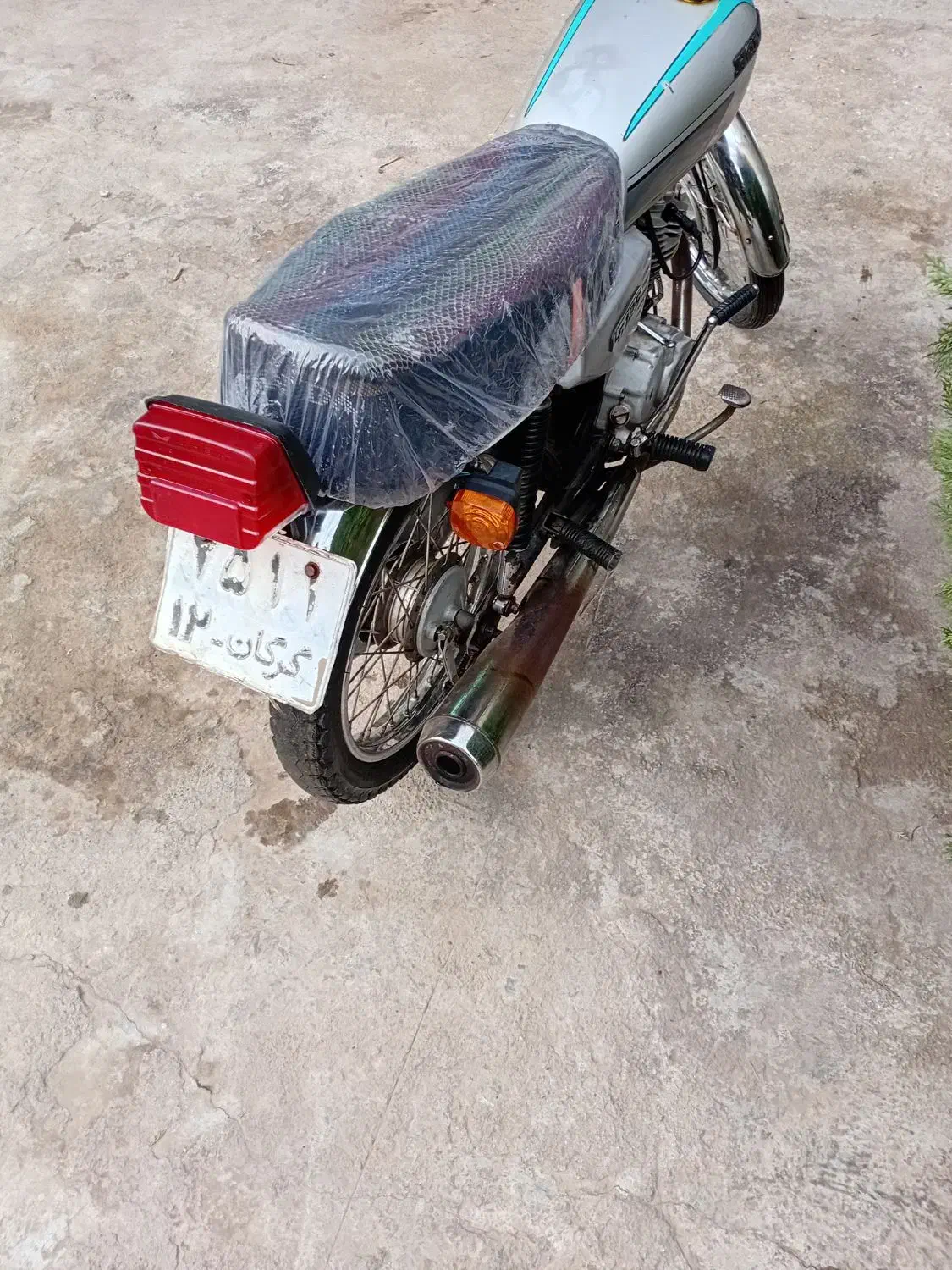 هندا125پلاک قدیم|موتورسیکلت|خان ببین, |دیوار